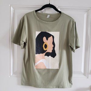 TOPPIES Summer Character Short Sleeve T-Shirt